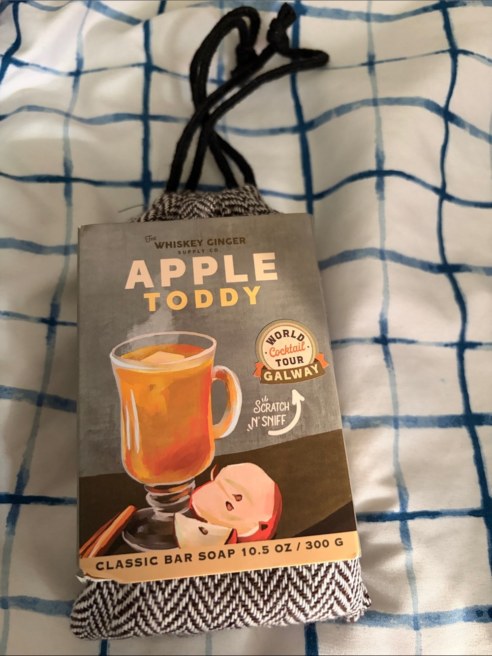 The Whiskey Ginger Apple Toddy Classic Bar Soap - Brown/Orange